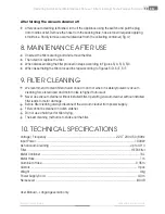 Предварительный просмотр 12 страницы Fieldmann FDU 2001-E Operating Instructions Manual