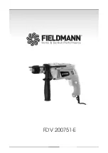 Preview for 1 page of Fieldmann FDV 200751-E Manual