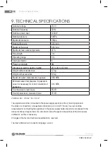 Preview for 20 page of Fieldmann FDW 2004-E Operating Instructions Manual