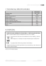 Preview for 9 page of Fieldmann FVC 5015 EK User Manual