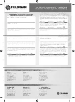 Preview for 103 page of Fieldmann FZD 5010 E User Manual