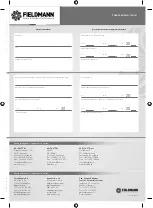 Preview for 105 page of Fieldmann FZD 5010 E User Manual