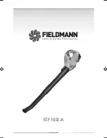 Fieldmann FZF 1001-A User Manual предпросмотр