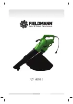 Preview for 1 page of Fieldmann FZF 4010 E User Manual