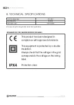 Предварительный просмотр 16 страницы Fieldmann FZG 2005-E User Manual