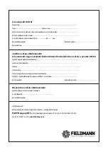 Preview for 96 page of Fieldmann FZK 70305-0 User Manual