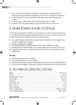 Preview for 16 page of Fieldmann FZN 1001-A Manual