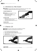 Preview for 44 page of Fieldmann FZN 4000 A User Manual