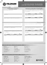 Preview for 99 page of Fieldmann FZN 4000 A User Manual