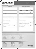 Preview for 103 page of Fieldmann FZN 4000 A User Manual