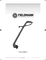 Предварительный просмотр 1 страницы Fieldmann FZS 2000-E Manual