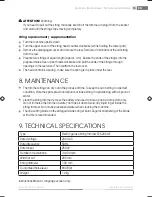 Предварительный просмотр 11 страницы Fieldmann FZS 2000-E Manual