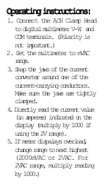 Preview for 7 page of Fieldpiece ACH Operator'S Manual