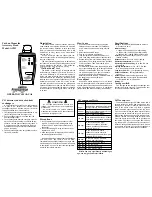 Fieldpiece ACM3 Operator'S Manual preview