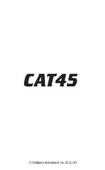 Предварительный просмотр 19 страницы Fieldpiece CAT45 Operator'S Manual