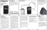 Fieldpiece DDSM1 Operator'S Manual preview