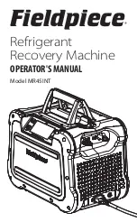 Предварительный просмотр 1 страницы Fieldpiece MR45INT Operator'S Manual