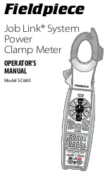 Preview for 1 page of Fieldpiece SC680 Operator'S Manual