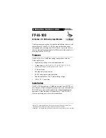 FieldPoint FP-AI-100 Operating Instructions Manual preview