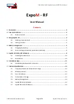 Предварительный просмотр 2 страницы Fields at Work ExpoM - RF User Manual