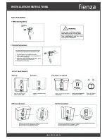 Preview for 5 page of Fienza DELTA K005 Installation Instructions