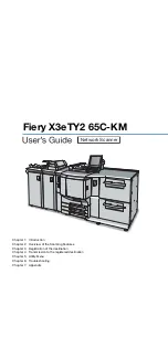 Fiery X3eTY2 65C-KM User Manual предпросмотр