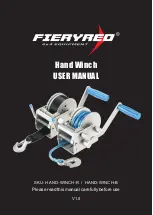 Fieryred HAND-WINCH-R User Manual preview