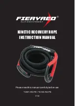 Fieryred TOW1-ROPE Instruction Manual preview