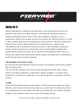 Preview for 10 page of Fieryred WIN14500R-ROPE User Manual