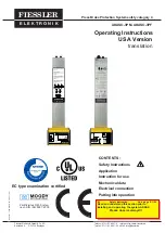 Fiessler AKAS-3PF Operating Instructions Manual preview