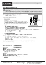 Preview for 14 page of Fiessler BLVT Operating Instructions Manual