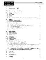 Preview for 3 page of Fiessler ESPE Type 4 Operating Instructions Manual