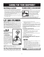 Preview for 4 page of Fiesta Blue Ember Grills FG50069 Assembly Manual And Use And Care