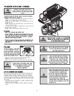 Preview for 5 page of Fiesta Blue Ember Grills FG50069 Assembly Manual And Use And Care