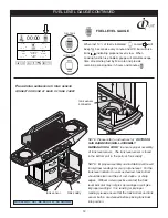 Предварительный просмотр 12 страницы Fiesta BLUE EMBER GRILLS iQue Instruction Manual And Use