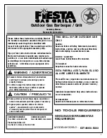 Preview for 1 page of Fiesta EZT40050-B303 Assembly Manual