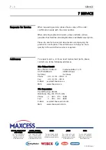 Предварительный просмотр 18 страницы Fife MAXCESS SE-42 Operating Instructions Manual