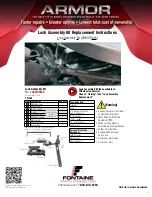 Preview for 1 page of Fifth Wheel ARMOR ARMORLAK Instructions Manual