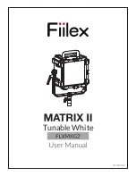 Предварительный просмотр 1 страницы Fiilex Matrix II Turnable White User Manual