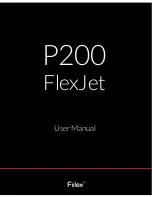 Fiilex P200 FlexJet User Manual preview