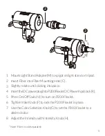 Предварительный просмотр 7 страницы Fiilex P200 FlexJet User Manual