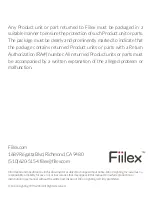 Предварительный просмотр 11 страницы Fiilex P200 FlexJet User Manual