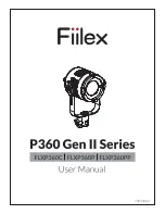 Preview for 1 page of Fiilex P360 GEen II Series User Manual