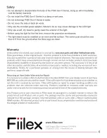 Preview for 5 page of Fiilex P360 GEen II Series User Manual