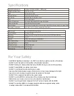 Preview for 8 page of Fiilex Q500DC Quick Start Manual