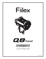 Preview for 1 page of Fiilex Q8 Travel User Manual