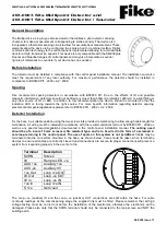 Fike 203-0003 Installation And Maintenance Instructions предпросмотр