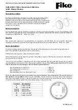 Fike 326-0023 Installation And Maintenance Instructions предпросмотр