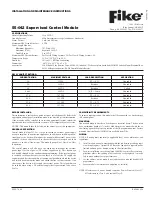 Preview for 1 page of Fike 55-042 Installation And Maintenance Instructions