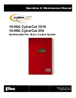 Preview for 1 page of Fike CyberCat 1016 Operation & Maintenance Manual